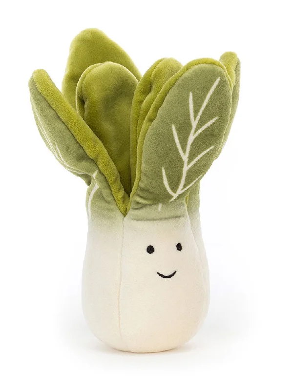 Soft and cuddly stuffed animalsVivacious Vegetable Bok Choi