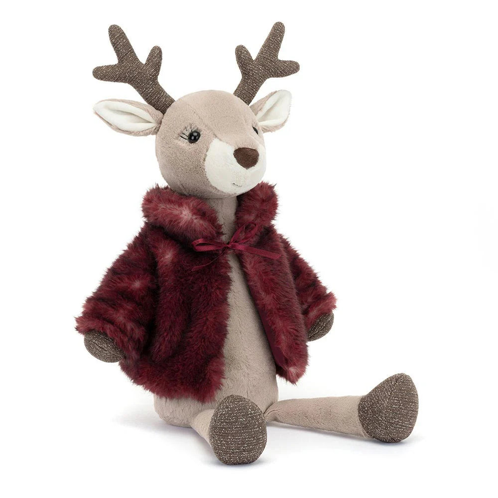 Soft and cozy Jellycat high-quality craftsmanshipVivien Reindeer