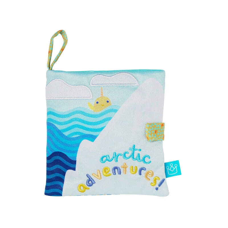 Fun-filled children's books Arctic Adventure Fabric Washable Bath Book