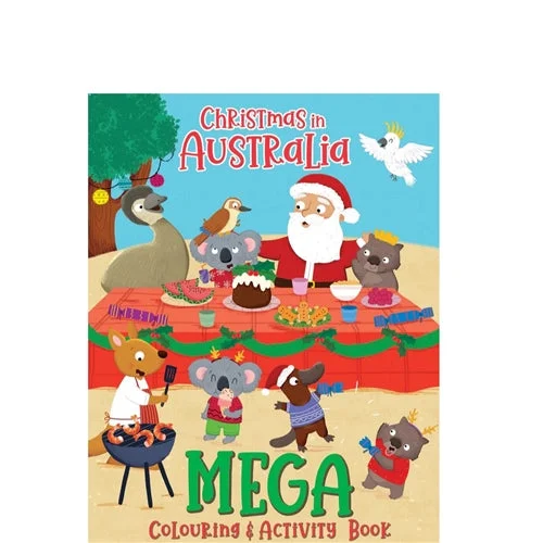 Action-packed adventure books for kidsAussie Christmas - Mega Colouring Book