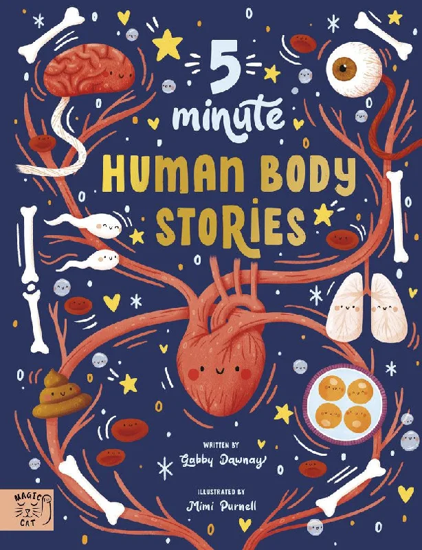 Thought-provoking children's literature Book -  5 Minute Human Body Stories