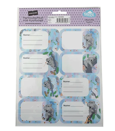 Instructive children's talesBook Labels - Koala Daydream