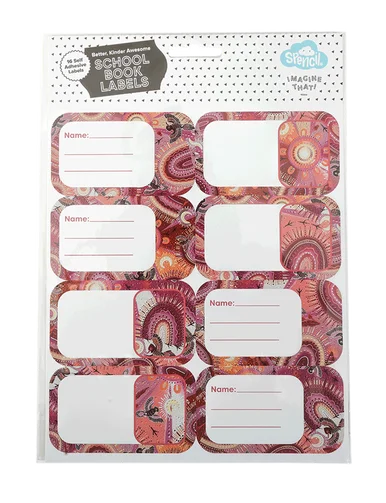Enchanting bedtime stories Book Labels - Yarrawala
