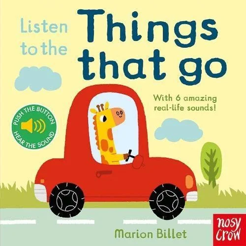 Action-packed adventure books for kidsBook - Listen To The Things That Go - Sound Book