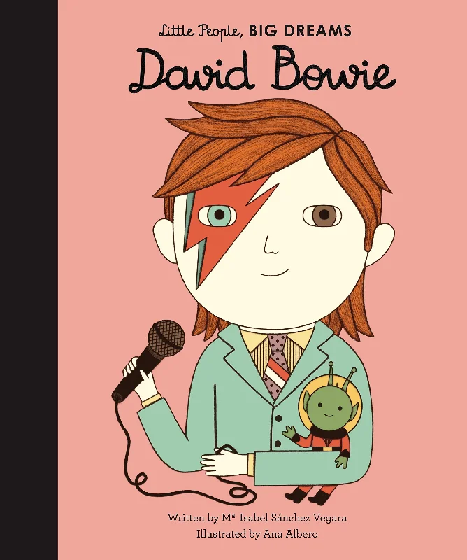 Instructive children's talesBook - Little People, Big Dreams - David Bowie