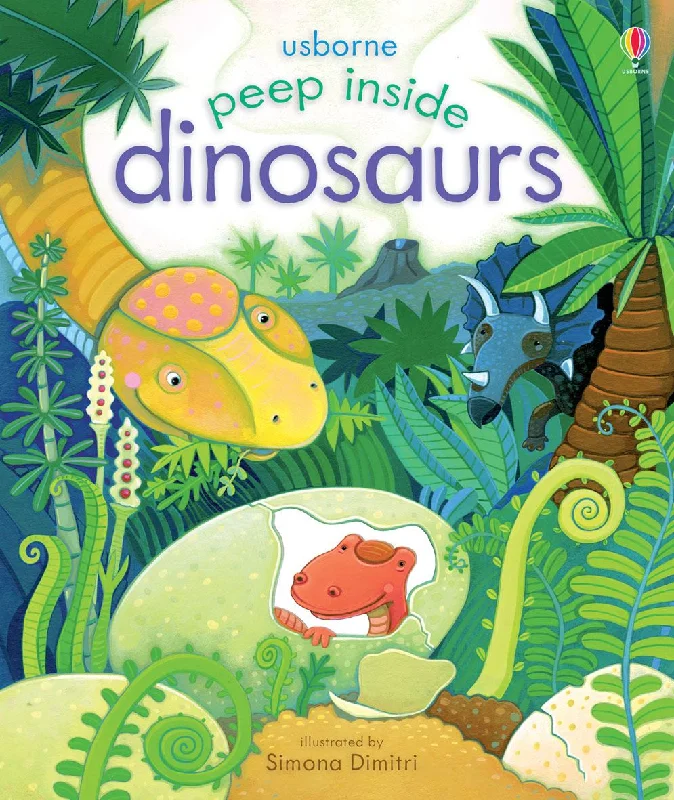 Engaging narratives for children Book - Peep Inside Dinosaurs