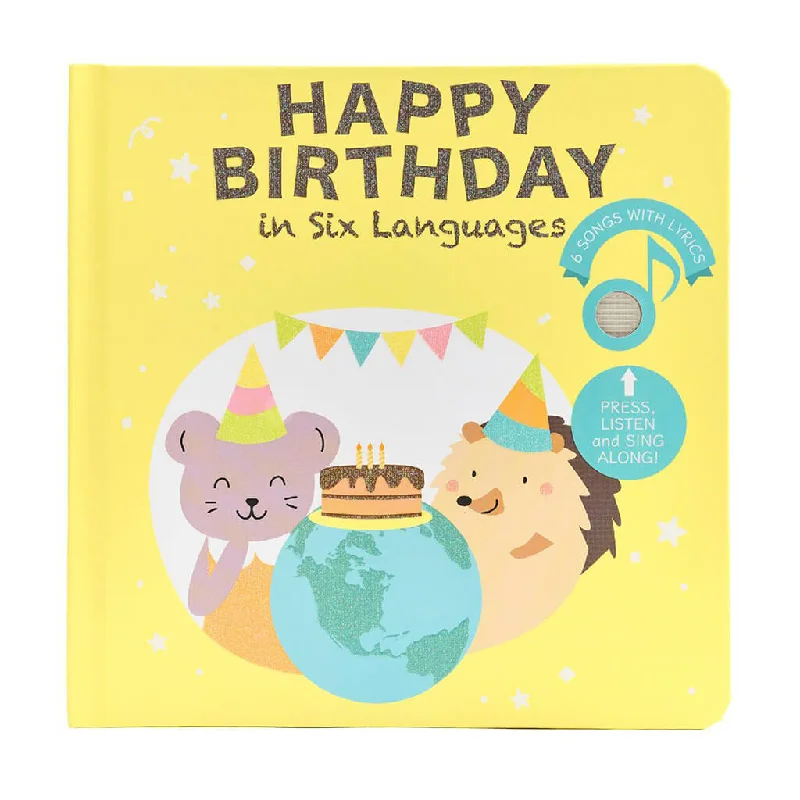 Captivating stories for kids Cali's Book Happy Birthday in Six Languages