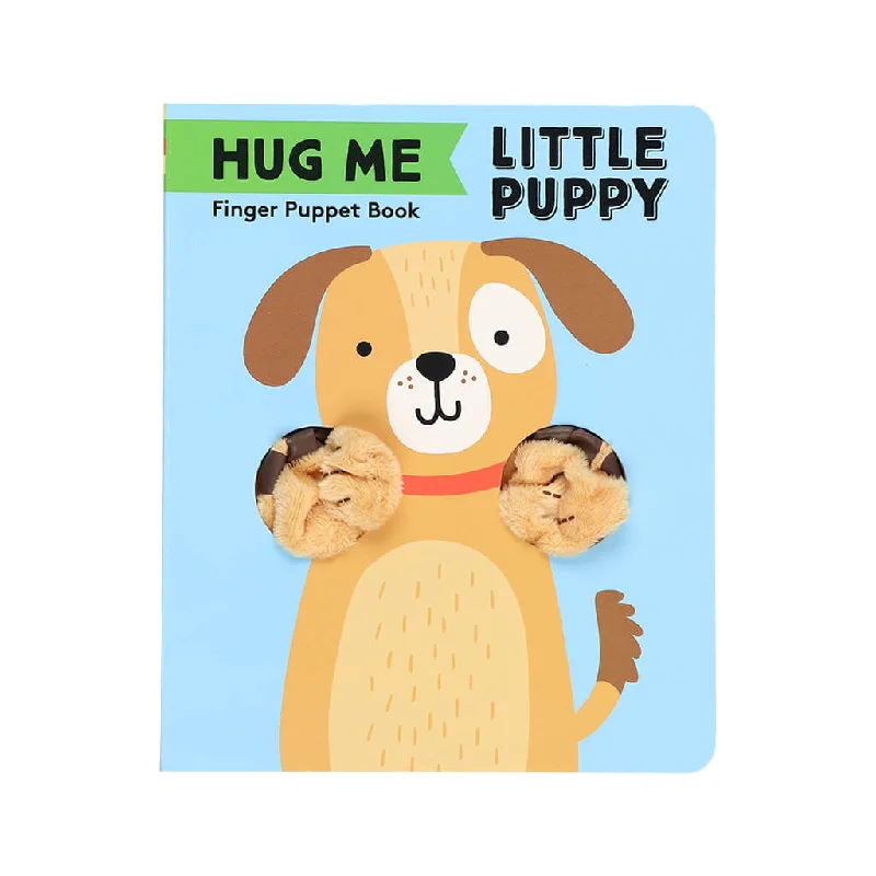 Imaginative children's literature Finger Puppet Book Hug Me Little Puppy