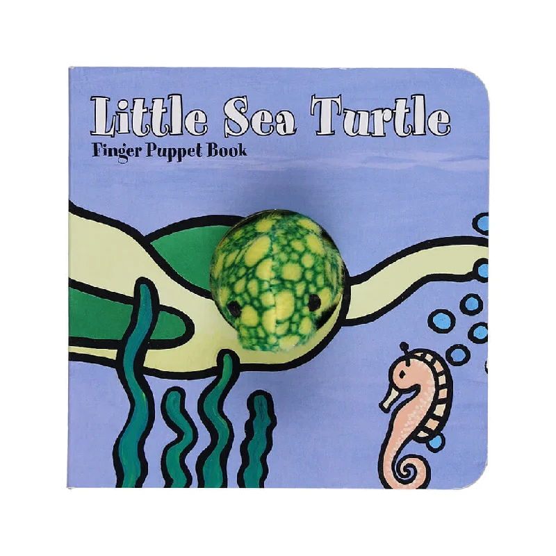 Enchanting children's books Finger Puppet Book Little Sea Turtle