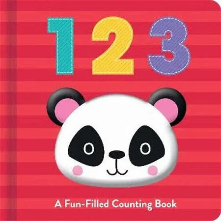 Imaginative children's literature Chunky Fabric Face Board Book - 123