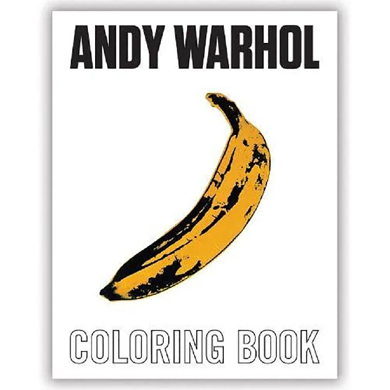 Entertaining children's chapter booksColoring Book Andy Warhol