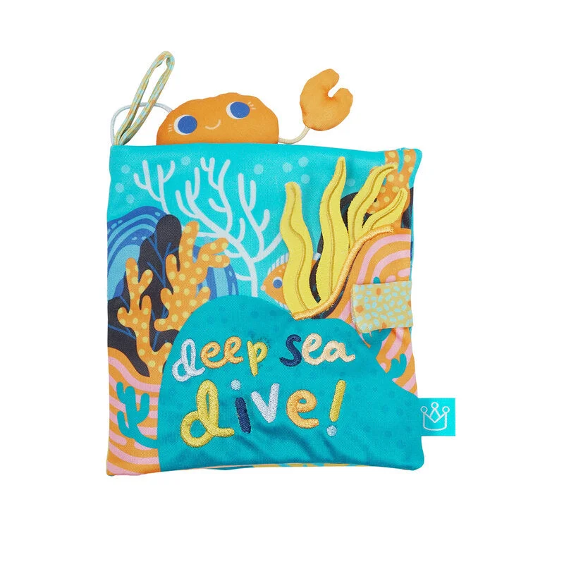 Captivating stories for kids Deep Sea Dive Fabric Washable Bath Book