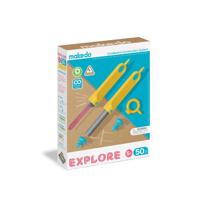 Entertaining tales for children Explore | Upcycled Cardboard Construction Toolkit