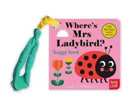 Imaginative children's literature Felt Flaps Where's Mrs Ladybird Buggy Book