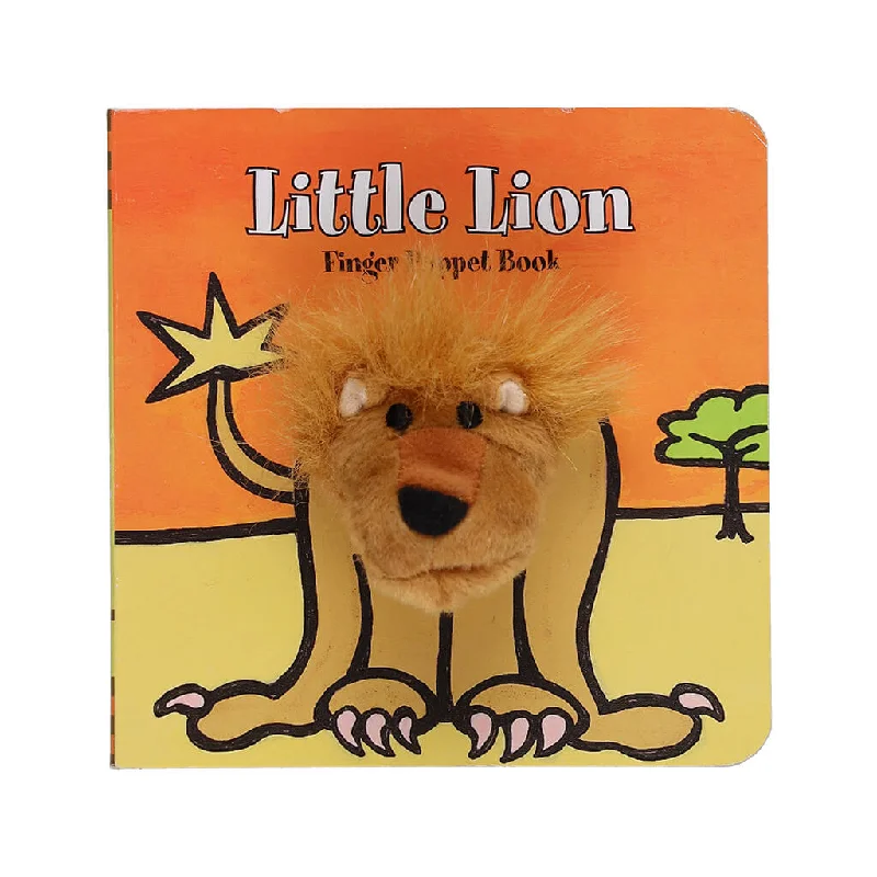 Captivating stories for kids Finger Puppet Book Little Lion