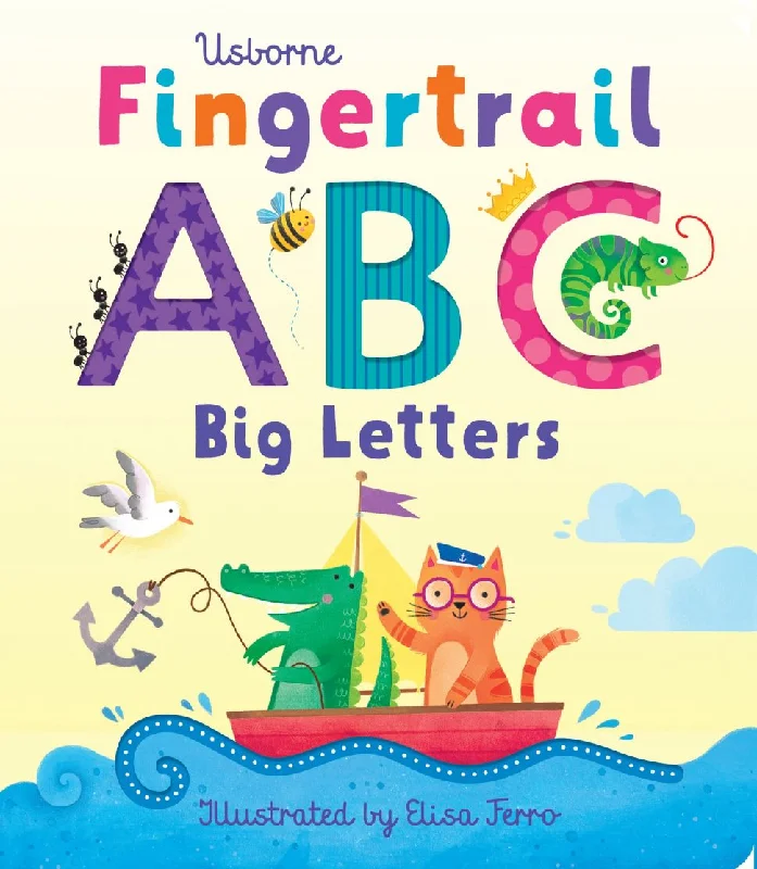 Fun-filled children's books Fingertrail ABG Big Letters
