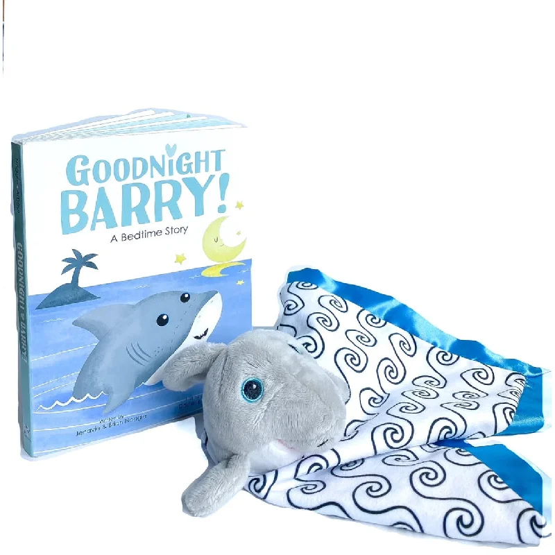 Thought-provoking children's literature Frankie Dean Barry the Shark Dream Blanket + Bedtime Book