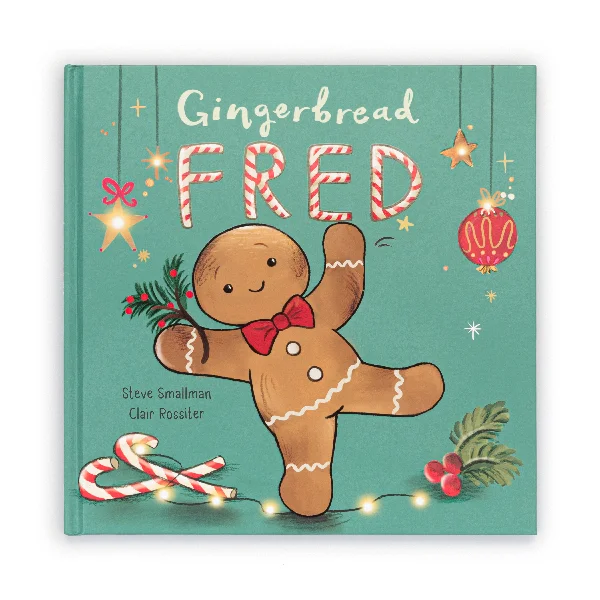 Captivating stories for kids Jellycat Story Book | Gingerbread Fred
