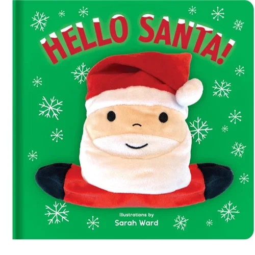 Enchanting fairy tales for children Hand Puppet Book - Hello Santa