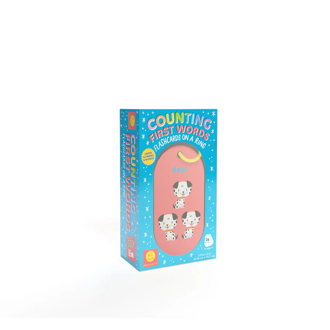 Action-packed adventure books for kidsHELLO!LUCKY COUNTING FIRST WORDS Flash Cards
