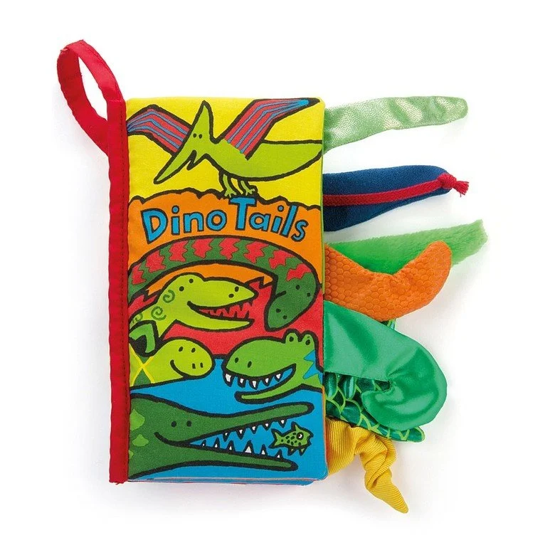 Action-packed adventure books for kidsJellycat New Dino Tails Book