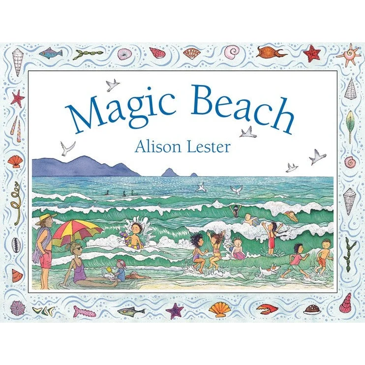 Action-packed adventure books for kidsMagic Beach by Alison Lester