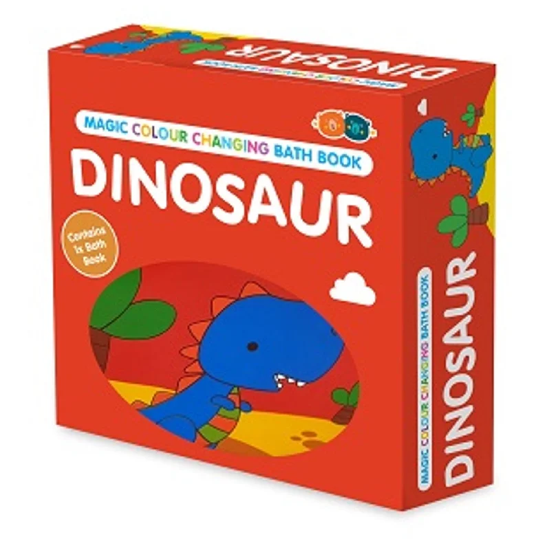 Entertaining children's chapter booksMagic Colour Changing Bath Book - Dinosaur