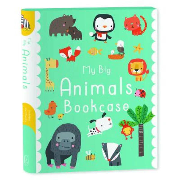 Action-packed adventure books for kidsMy Big Animals Bookcase by Dawn Machell