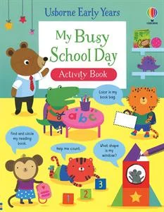 Fun-filled children's books My Busy School Day Activity Book