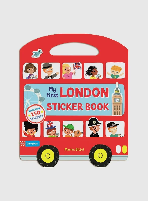 Enchanting fairy tales for children My First London Sticker Book