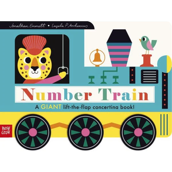 Thought-provoking children's literature Number Train By Jonathan Emmett & Ingela P Arrhenius
