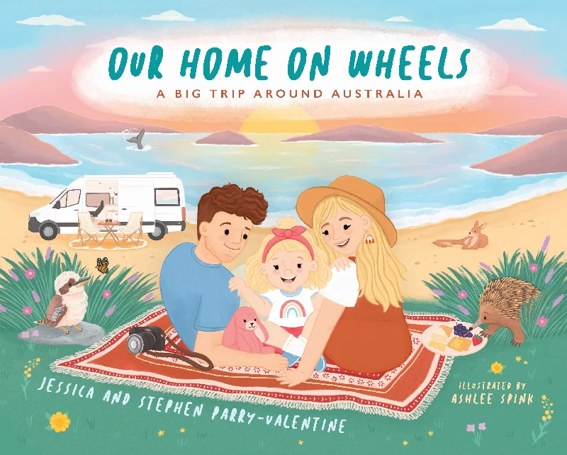 Thought-provoking children's literature Our Home on Wheels - A Big Trip Around Australia