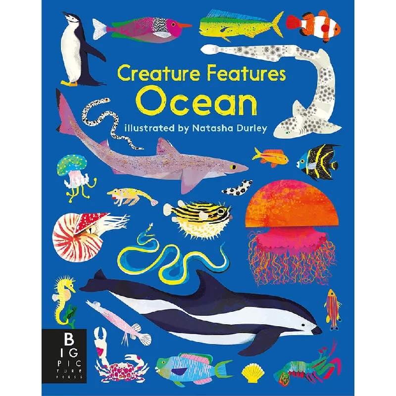Action-packed adventure books for kidsCreature Features: Ocean Book