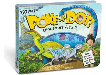 Enchanting fairy tales for children Poke-A-Dot - Dinosaurs A to Z Book
