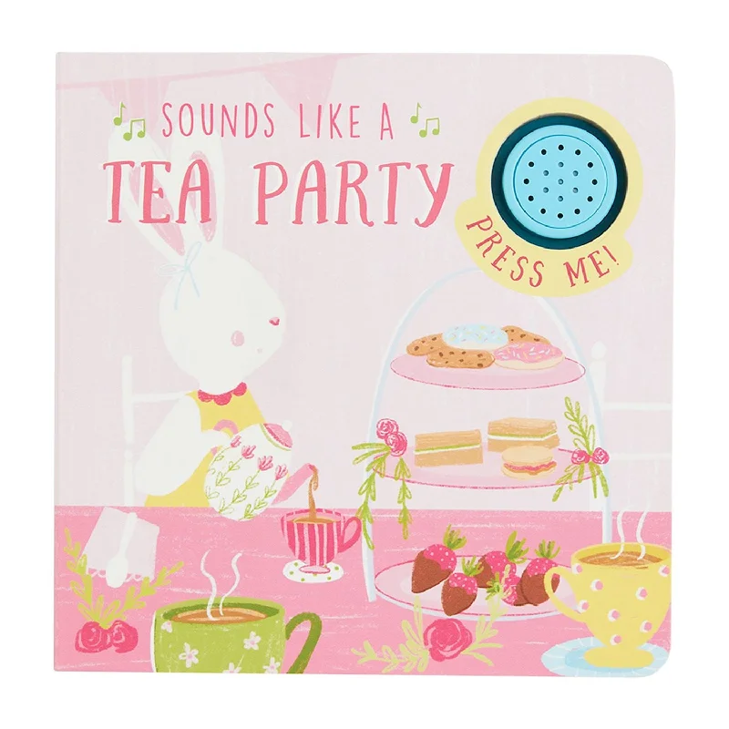 Imaginative children's literature Sounds Like A Tea Party Board Book BY MUD PIE