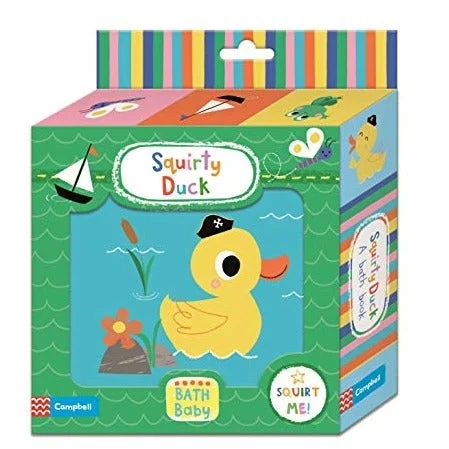 Captivating stories for kids Squirty Duck Bath Book