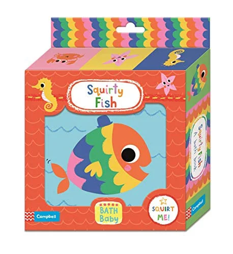 Captivating stories for kids Squirty Fish Bath Book