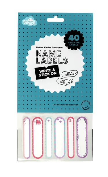 Entertaining children's chapter booksStick On Labels - Multicolour