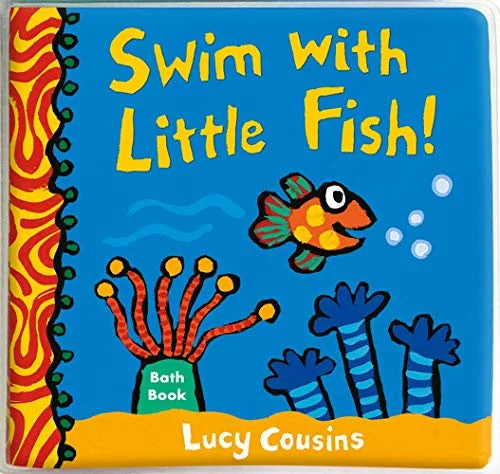 Enchanting fairy tales for children Swim with the little Fish Bath Book