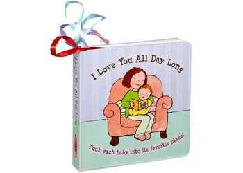 Fun-filled children's books Tether Book - I  love you all day long