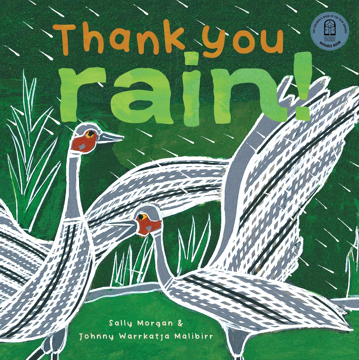 Thought-provoking children's literature Thank You Rain! - Hard Cover