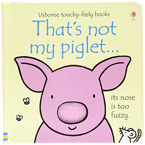 Fun-filled children's books That's not my Piglet