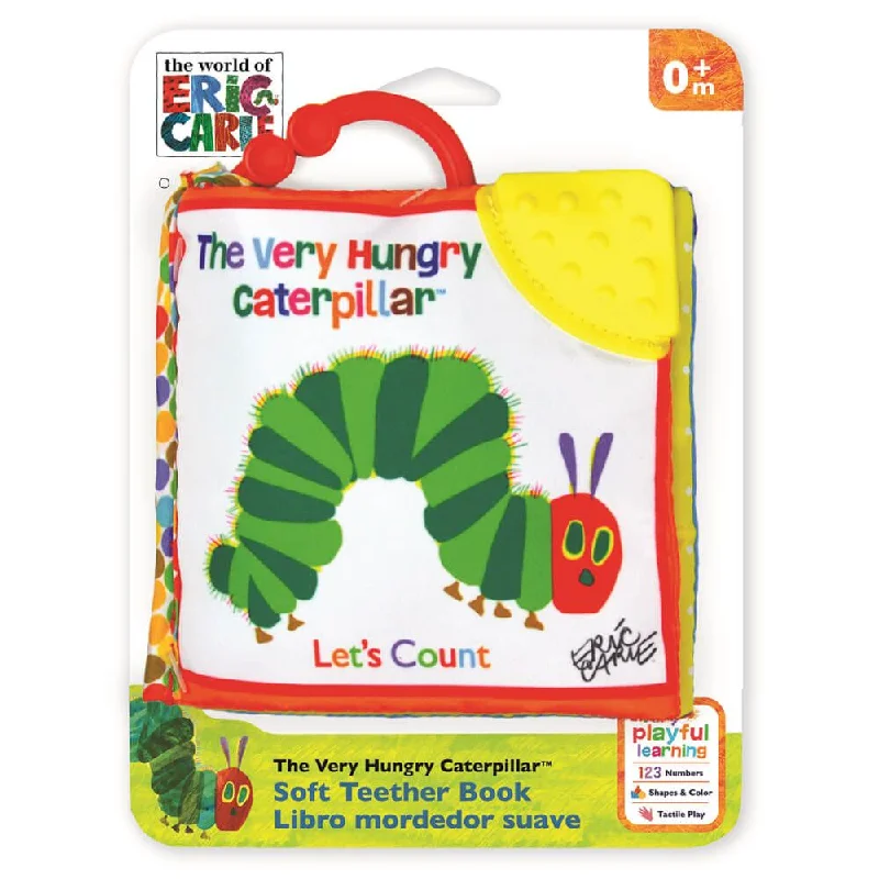 Thought-provoking children's literature The Very Hungry Caterpillar Let's Count Clip-On Soft Book