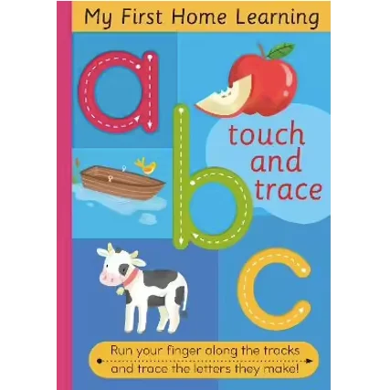 Thought-provoking children's literature Touch and Trace ABC by Harriet Evans/Jordan Wray