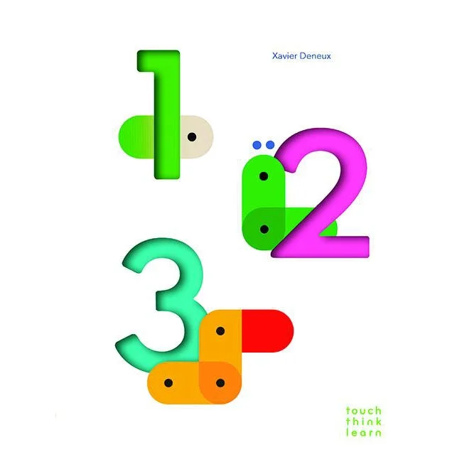 Fun-filled children's books TouchThinkLearn: 123 by Xavier Deneux