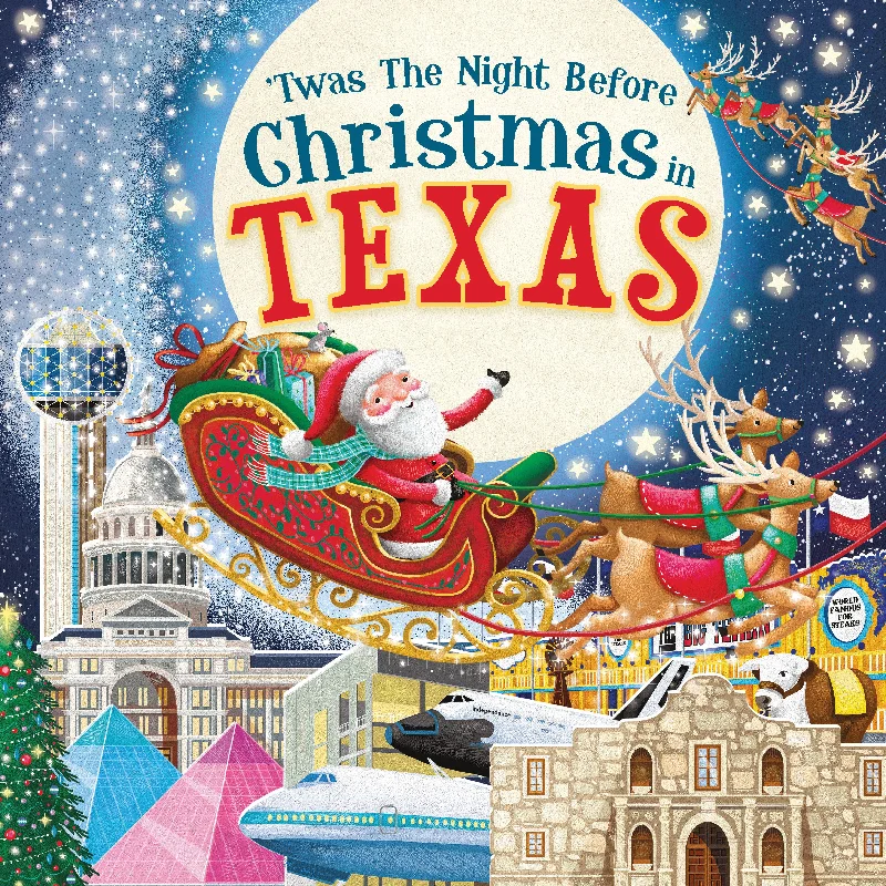Enchanting bedtime stories 'Twas the Night Before Christmas in Texas (HC)