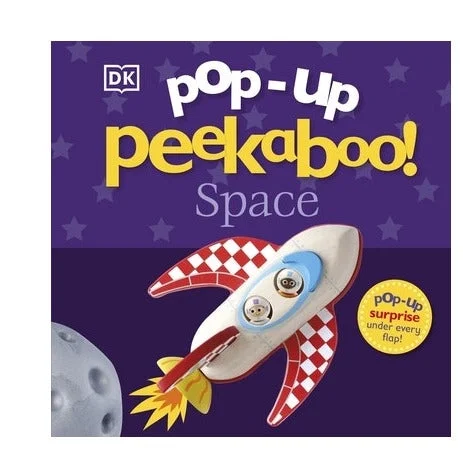 Enchanting children's books Space- Pop Up Peekaboo Book