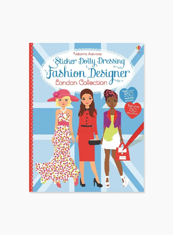 Enchanting fairy tales for children Usborne's Dolly Dressing Fashion Designer London Sticker Book