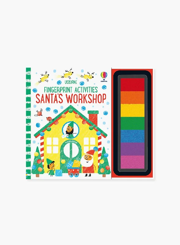Enchanting fairy tales for children Usborne's Fingerprint Activities Santa's Workshop Book