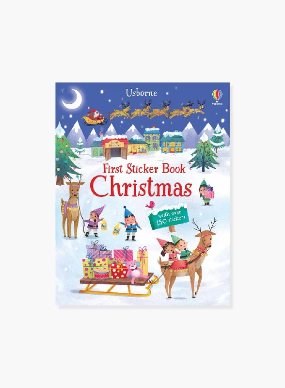 Enchanting children's books Usborne's First Christmas Sticker Book